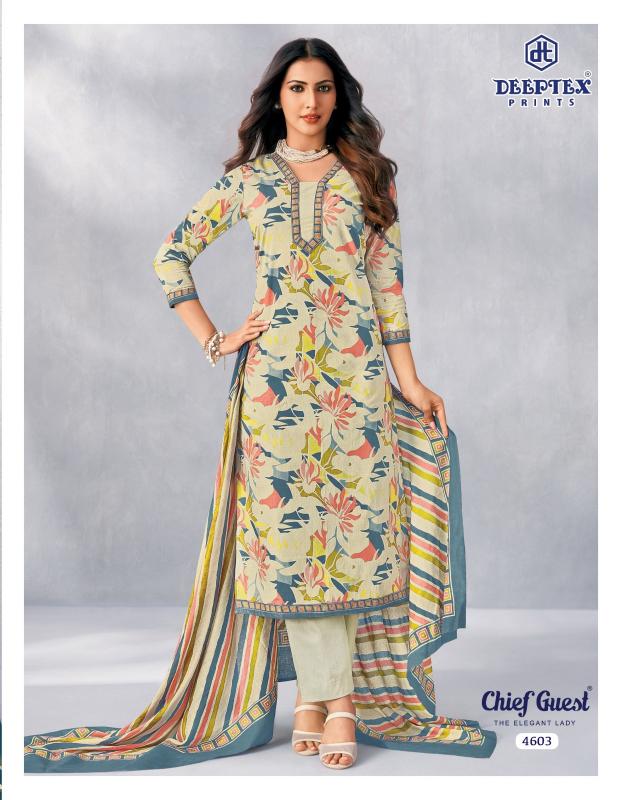 Deeptex chief guest vol 46 best online wholesaler of dress materials in surat